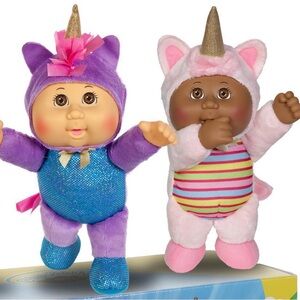 Cabbage Patch Unicorn-Themed Plush Dolls Set